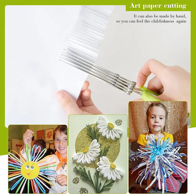 Herb Scissors  Stainless Steel 5 Blade Kitchen Shears Household Vegetable Cutter with Cover Multifunctional Kitchen Gadgets